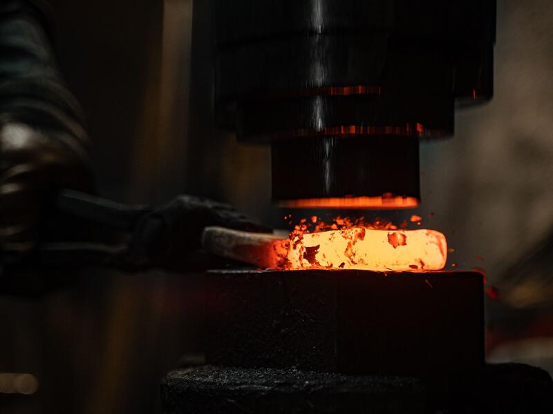 Forged metal components manufactured for demanding industrial applications